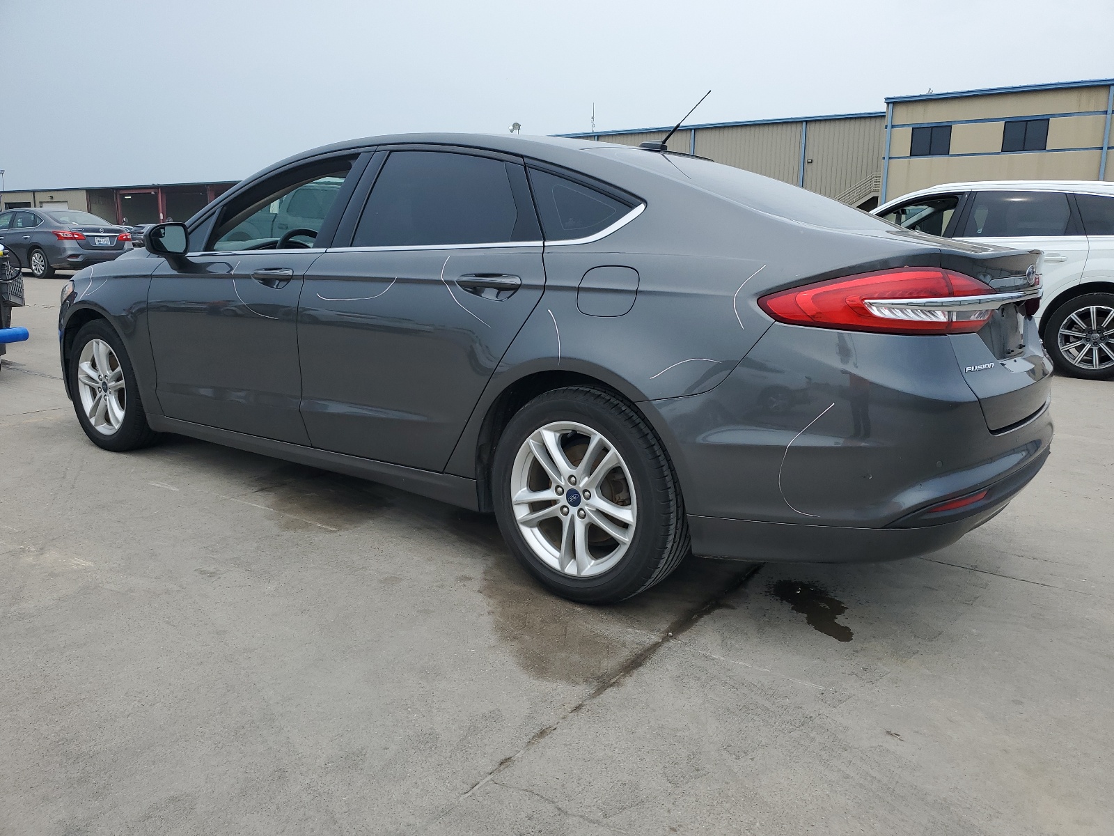 2018 Ford Fusion Se vin: 3FA6P0H76JR190837