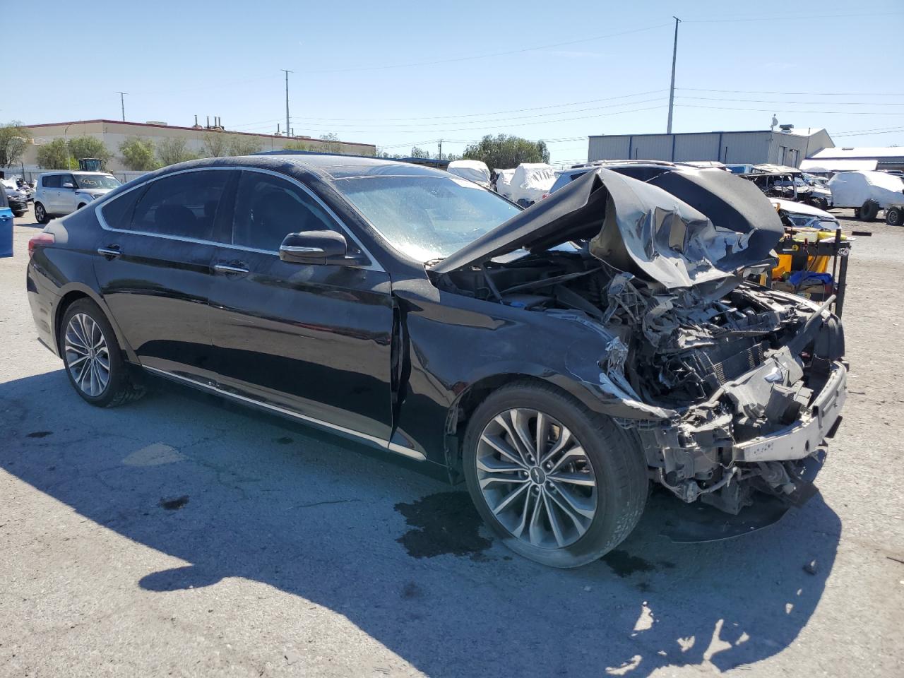 2015 Hyundai Genesis 3.8L VIN: KMHGN4JE2FU101846 Lot: 57269274