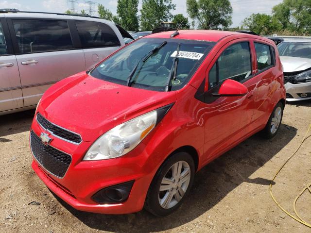  CHEVROLET SPARK 2014 Czerwony