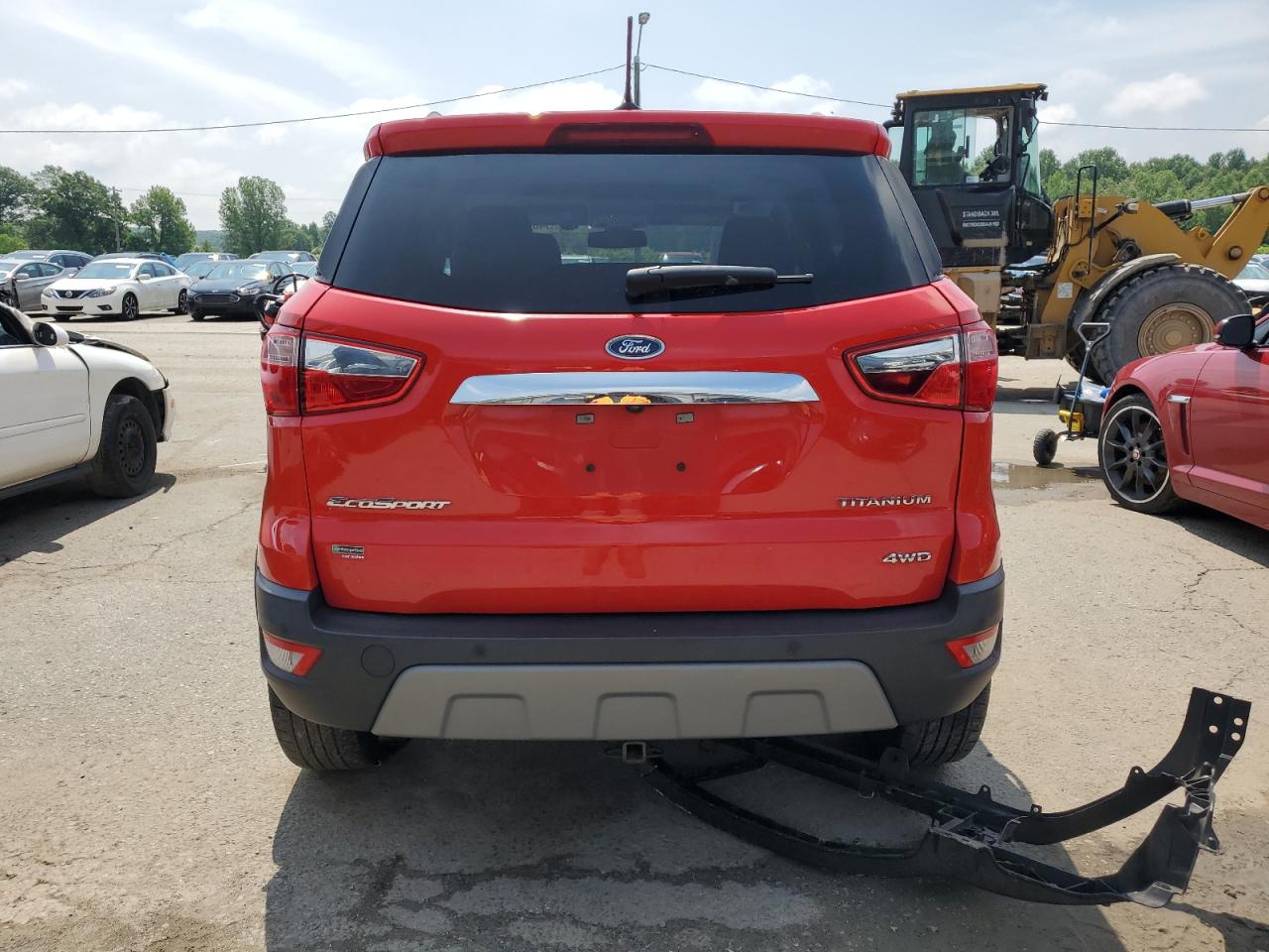 2019 Ford Ecosport Titanium VIN: MAJ6S3KL6KC282035 Lot: 54387474