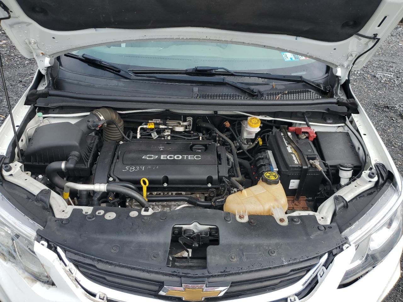 2017 Chevrolet Sonic VIN: 1G1JG6SG5H4165102 Lot: 55963804