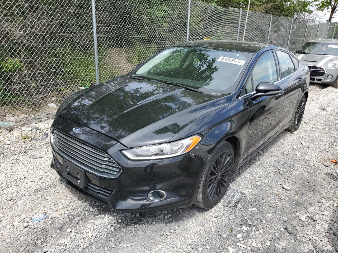 2016 Ford Fusion Se VIN: 3FA6P0HD4GR300816 Lot: 53268674