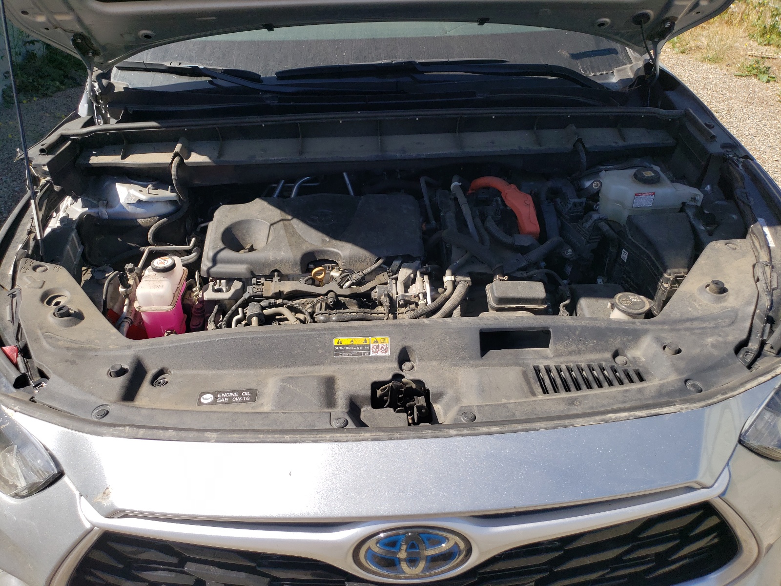 5TDHBRCH1MS536445 2021 Toyota Highlander Hybrid Xle