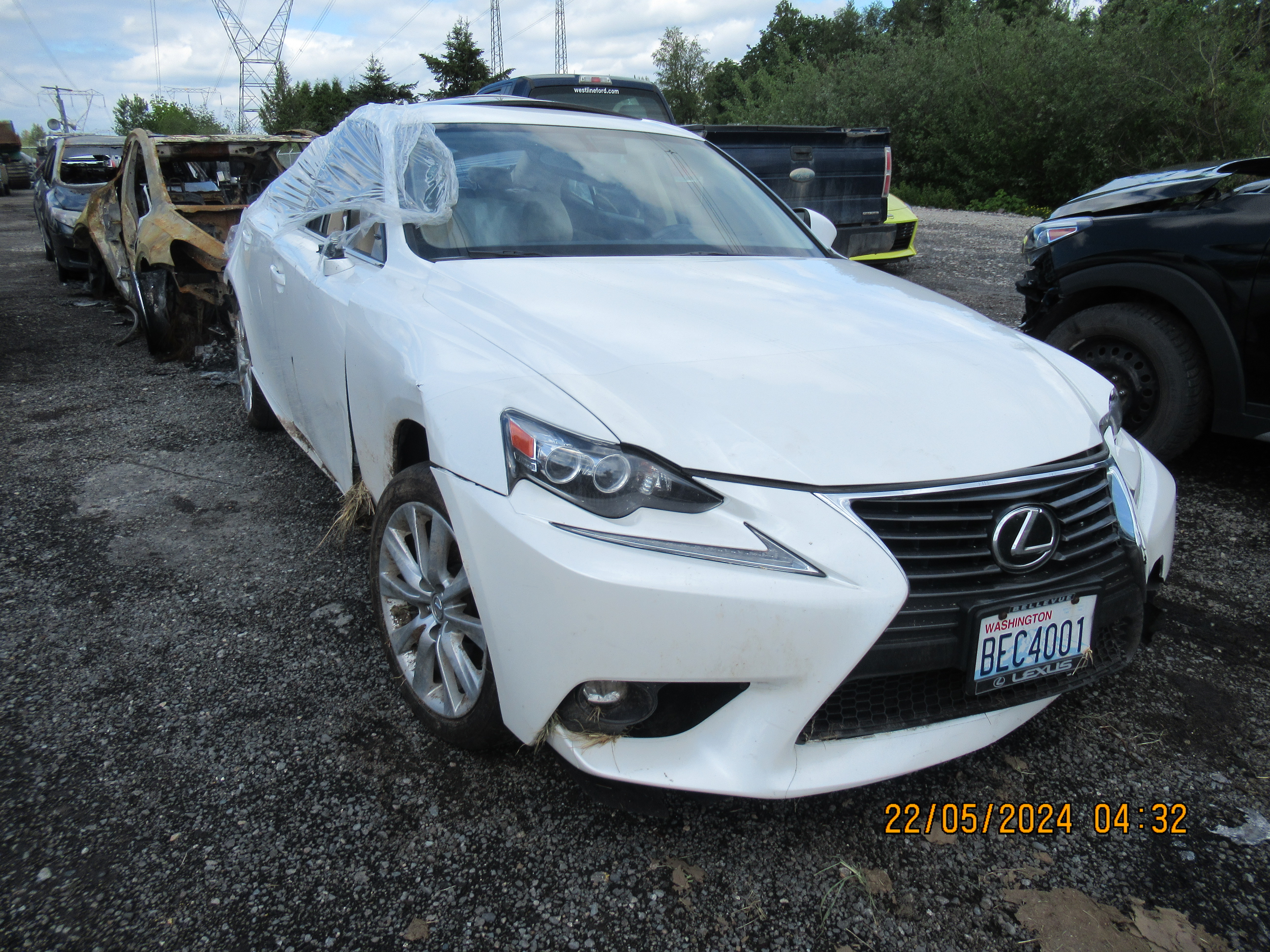 2015 Lexus Is 250 vin: JTHCF1D2XF5021378