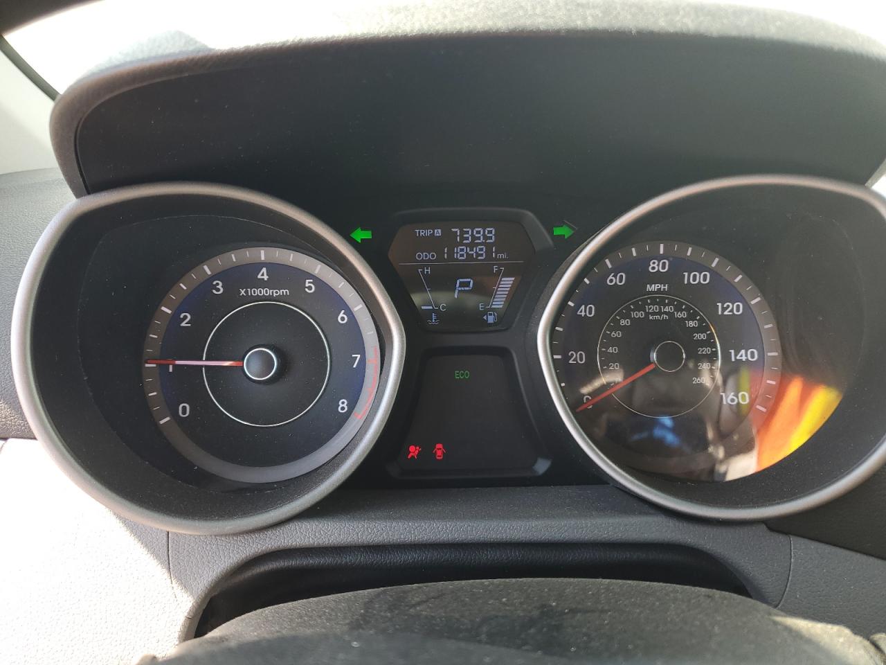 2012 Hyundai Elantra Gls VIN: KMHDH4AE7CU436901 Lot: 55301984