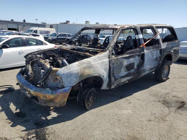 2001 Ford Excursion Limited zu verkaufen in Vallejo, CA - Burn