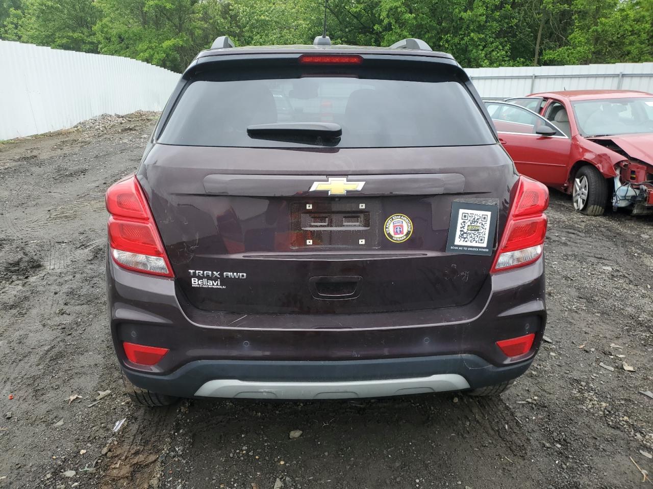 2022 Chevrolet Trax 1Lt VIN: KL7CJPSM7NB519087 Lot: 55363944