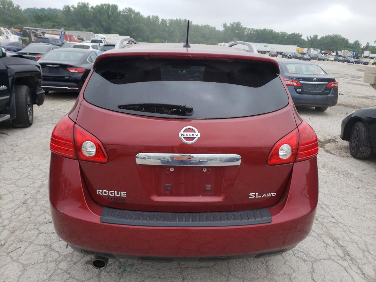 2013 Nissan Rogue S VIN: JN8AS5MV4DW654153 Lot: 55138194