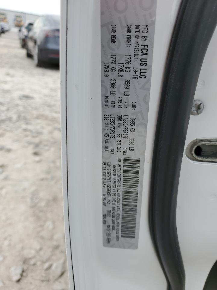 2017 Ram 1500 Rebel VIN: 1C6RR7YT1HS566499 Lot: 55904574