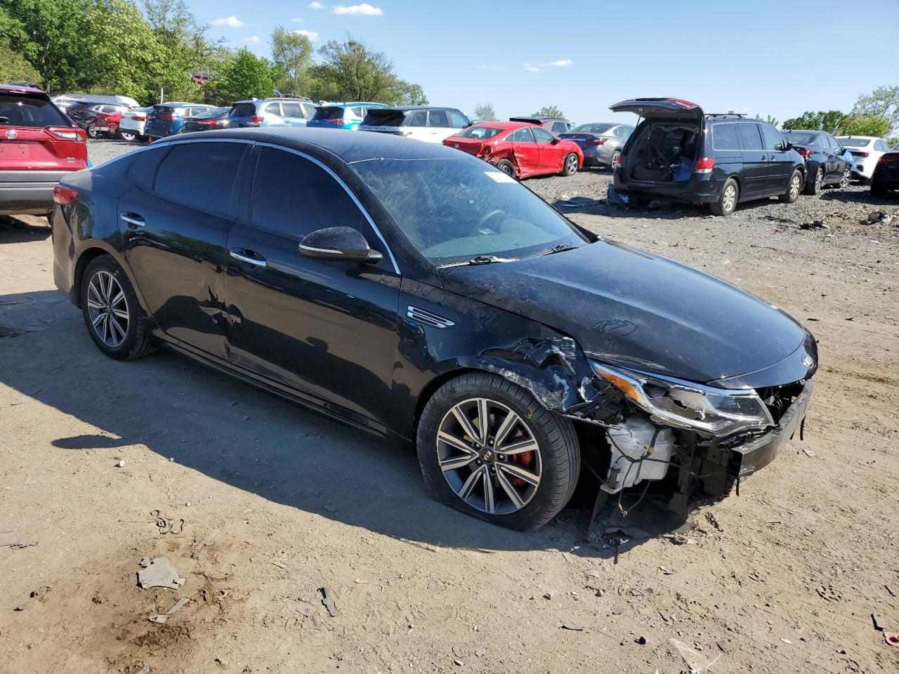 2019 Kia Optima Lx VIN: 5XXGT4L37KG360743 Lot: 52887284