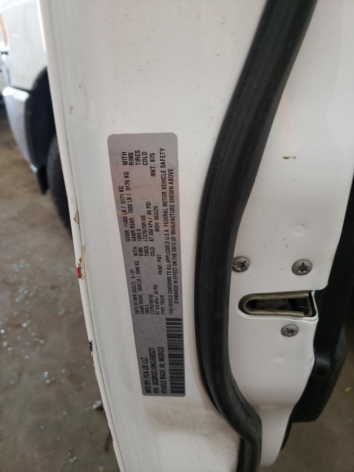 2021 Ram 3500 Tradesman VIN: 3C63R3GJ0MG690327 Lot: 55915044