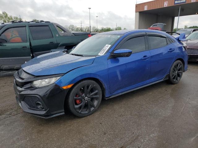  HONDA CIVIC 2019 Blue