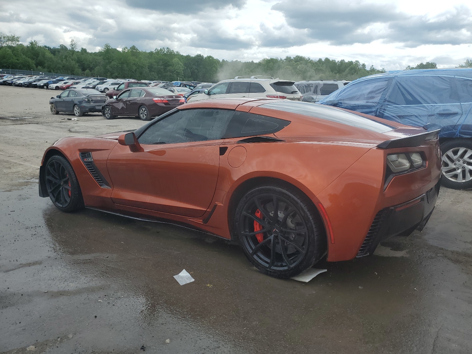 2015 Chevrolet Corvette Z06 2Lz vin: 1G1YR2D64F5606571