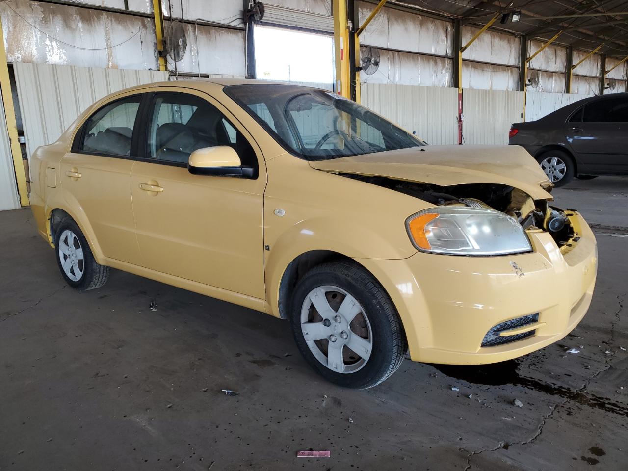 2007 Chevrolet Aveo Base VIN: KL1TD56607B046086 Lot: 54192434