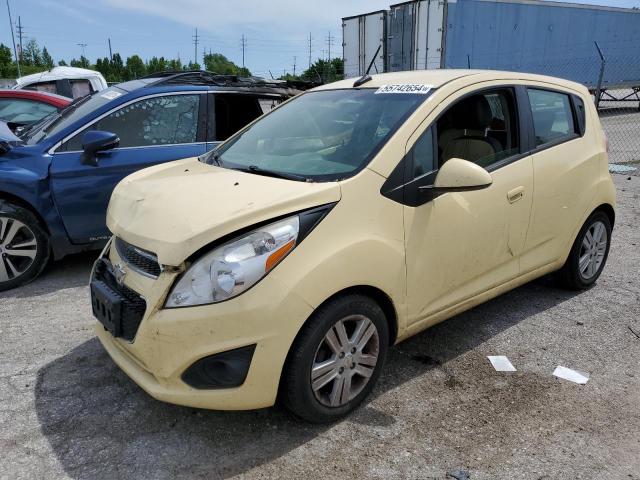  CHEVROLET SPARK 2014 Żółty