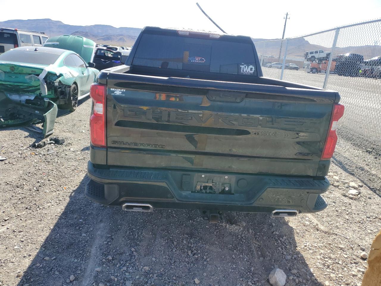 2022 Chevrolet Silverado K1500 Rst VIN: 1GCUDEET7NZ539837 Lot: 53484414