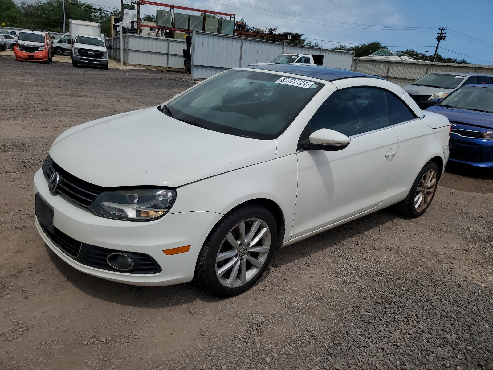 2012 Volkswagen Eos Komfort vin: WVWBW7AH9CV000073