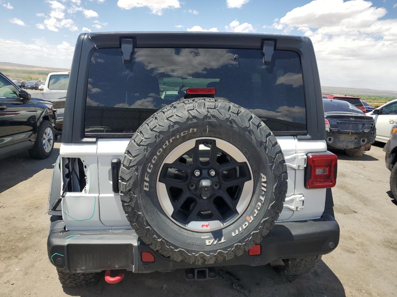 2021 Jeep Wrangler Unlimited Rubicon VIN: 1C4HJXFG8MW599696 Lot: 54250634