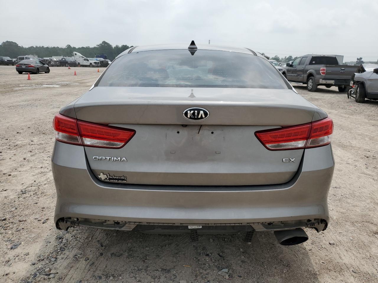 2016 Kia Optima Ex VIN: 5XXGU4L32GG121220 Lot: 53813134