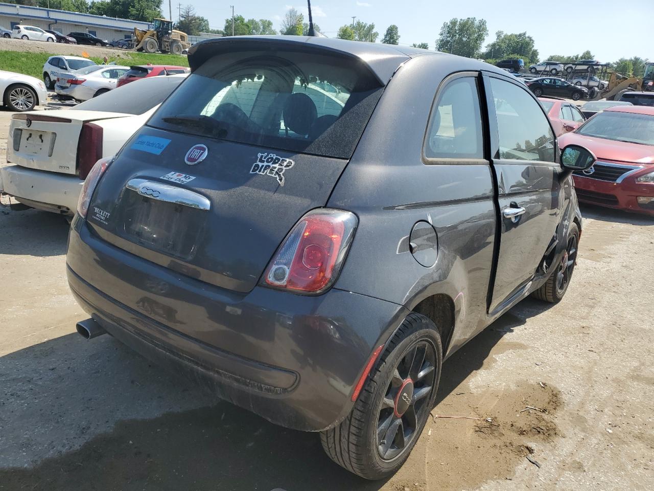 2016 Fiat 500 Pop VIN: 3C3CFFAR2GT246187 Lot: 55903224