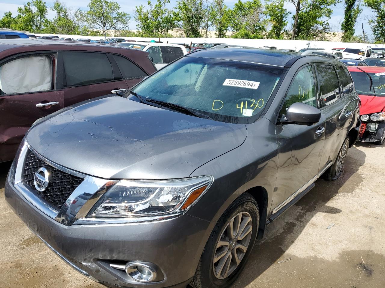 2015 Nissan Pathfinder S for Sale in Bridgeton, MO - Side