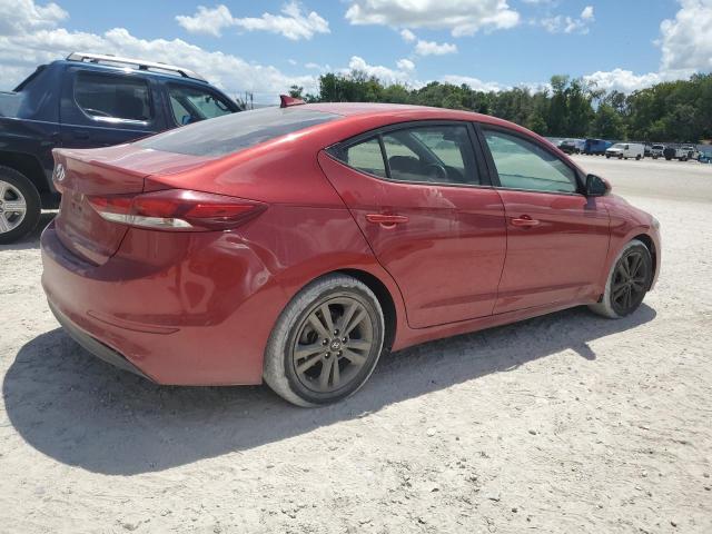  HYUNDAI ELANTRA 2018 Czerwony