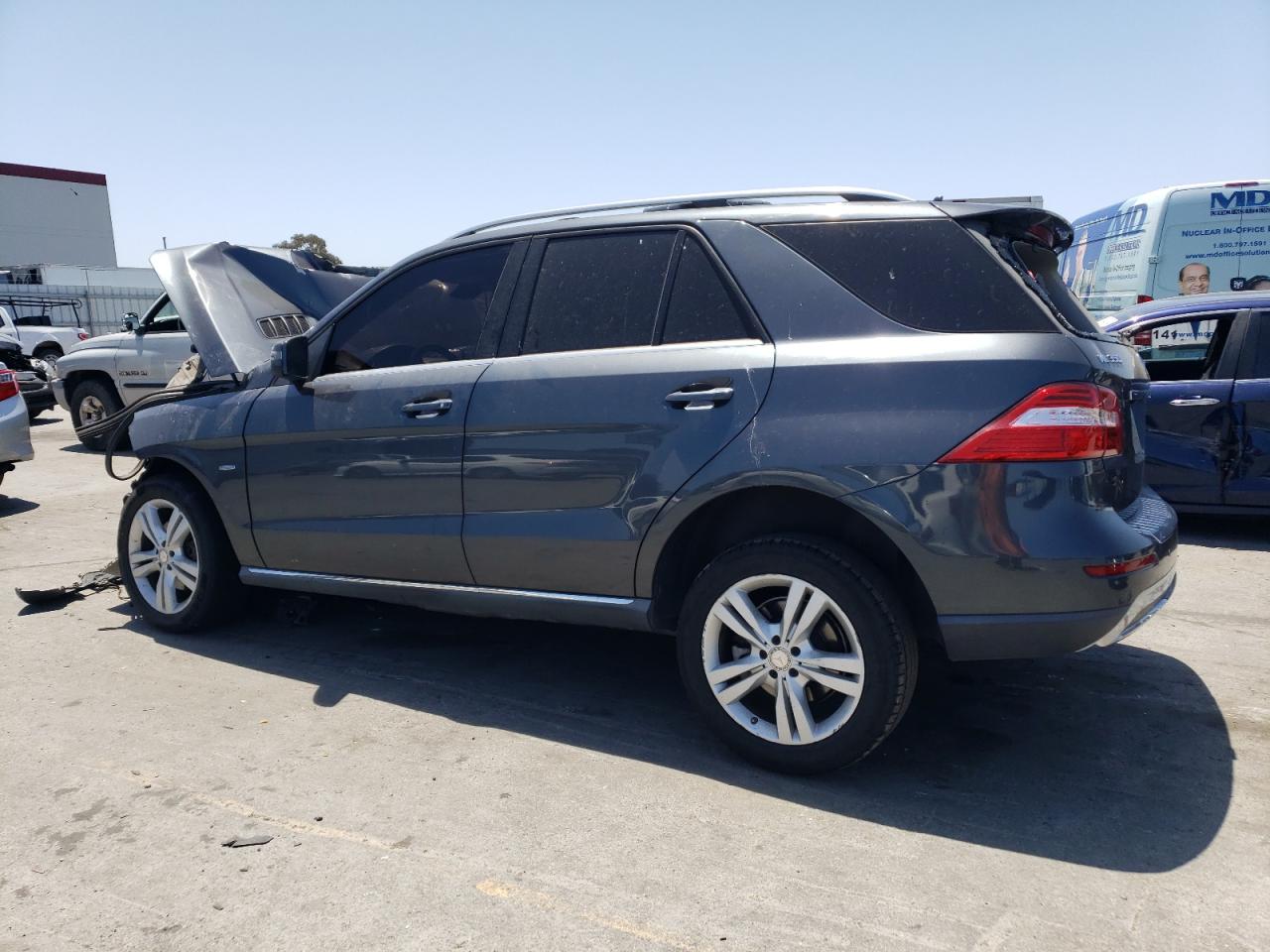 2012 Mercedes-Benz Ml 350 4Matic VIN: 4JGDA5HB6CA033886 Lot: 55490414