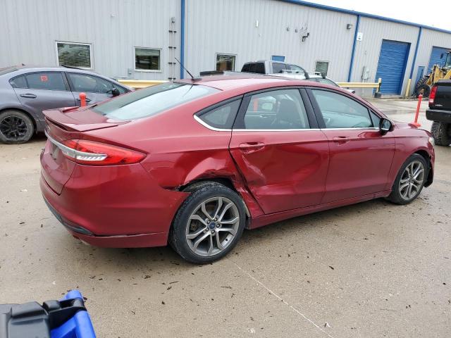  FORD FUSION 2017 Maroon