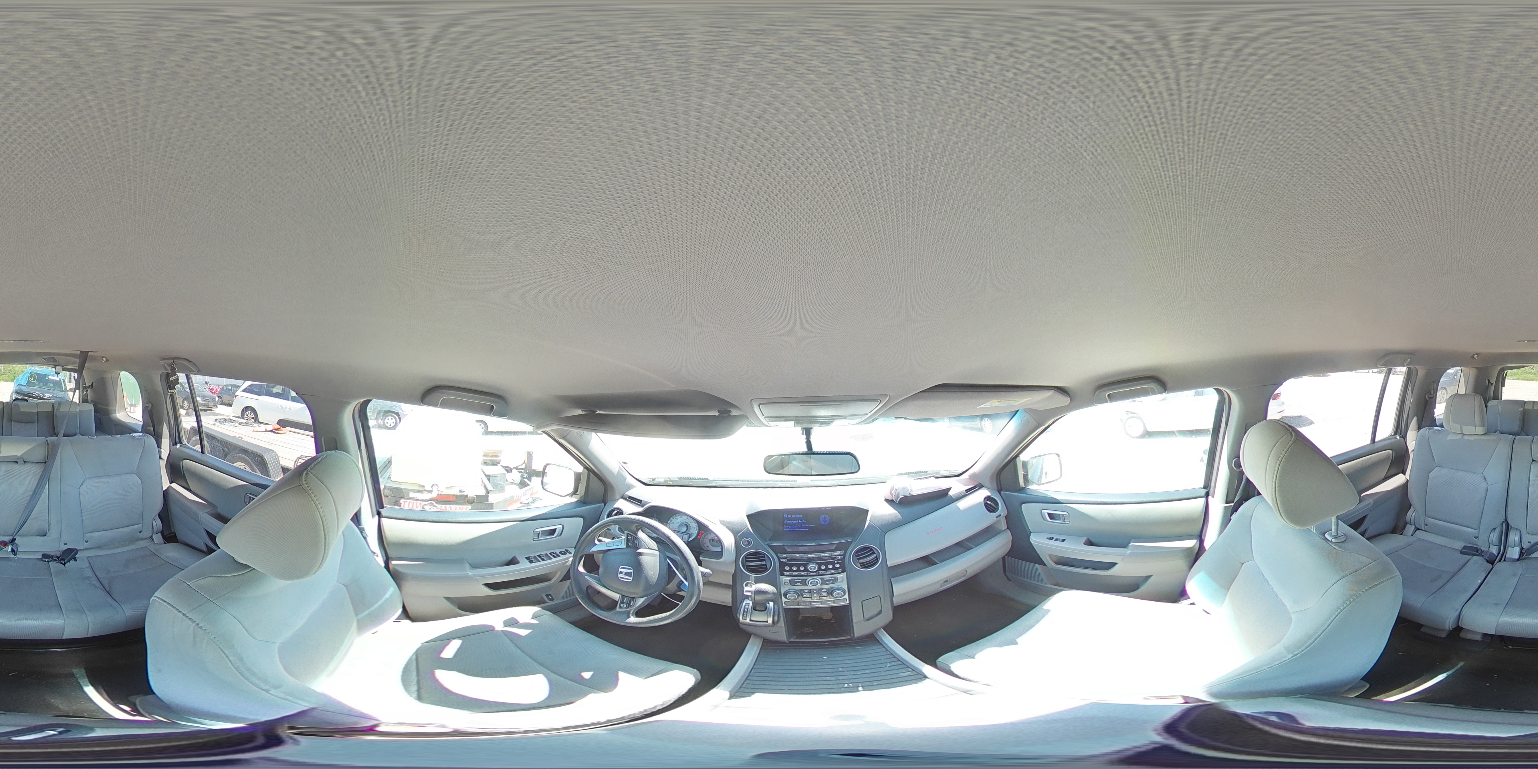 2014 Honda Pilot Lx VIN: 5FNYF4H27EB050353 Lot: 55552204