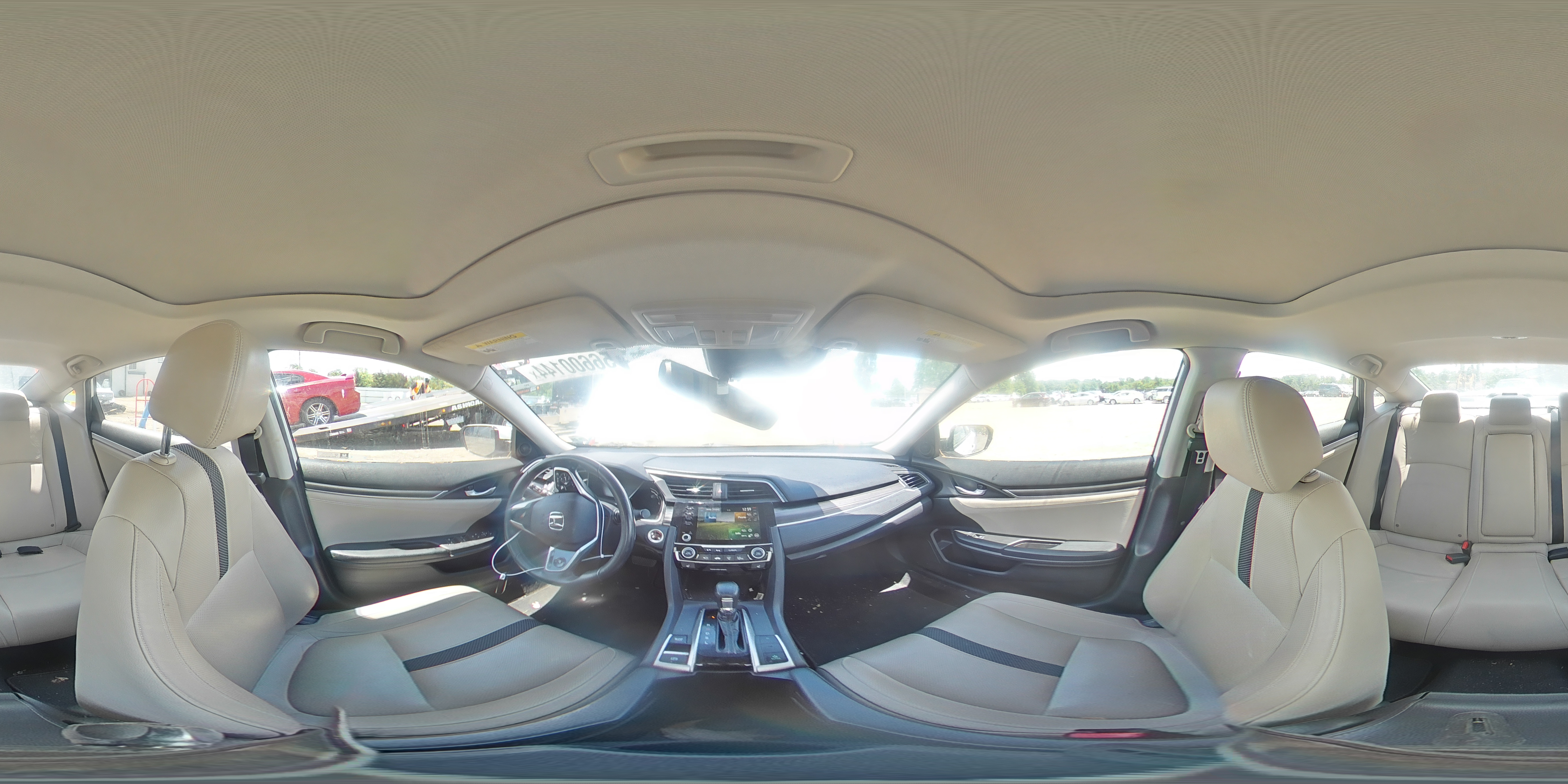 2019 Honda Civic Exl VIN: JHMFC1F7XKX006974 Lot: 56600144