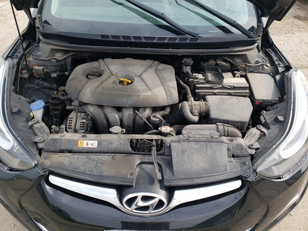 2016 Hyundai Elantra Se VIN: 5NPDH4AE4GH711936 Lot: 54587534