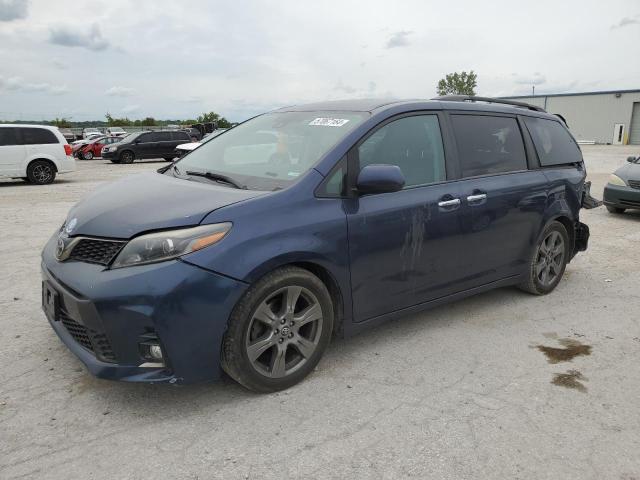  TOYOTA SIENNA 2018 Синий