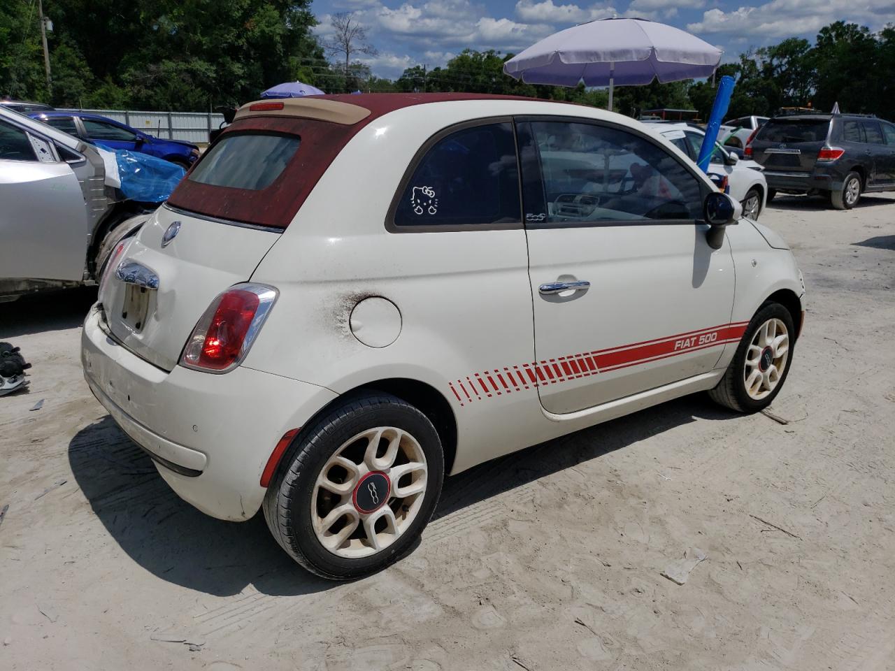 2012 Fiat 500 Pop VIN: 3C3CFFDR1CT328496 Lot: 56088744