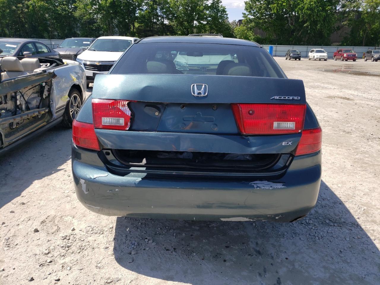 2005 Honda Accord Ex VIN: 1HGCM567X5A027907 Lot: 57421244