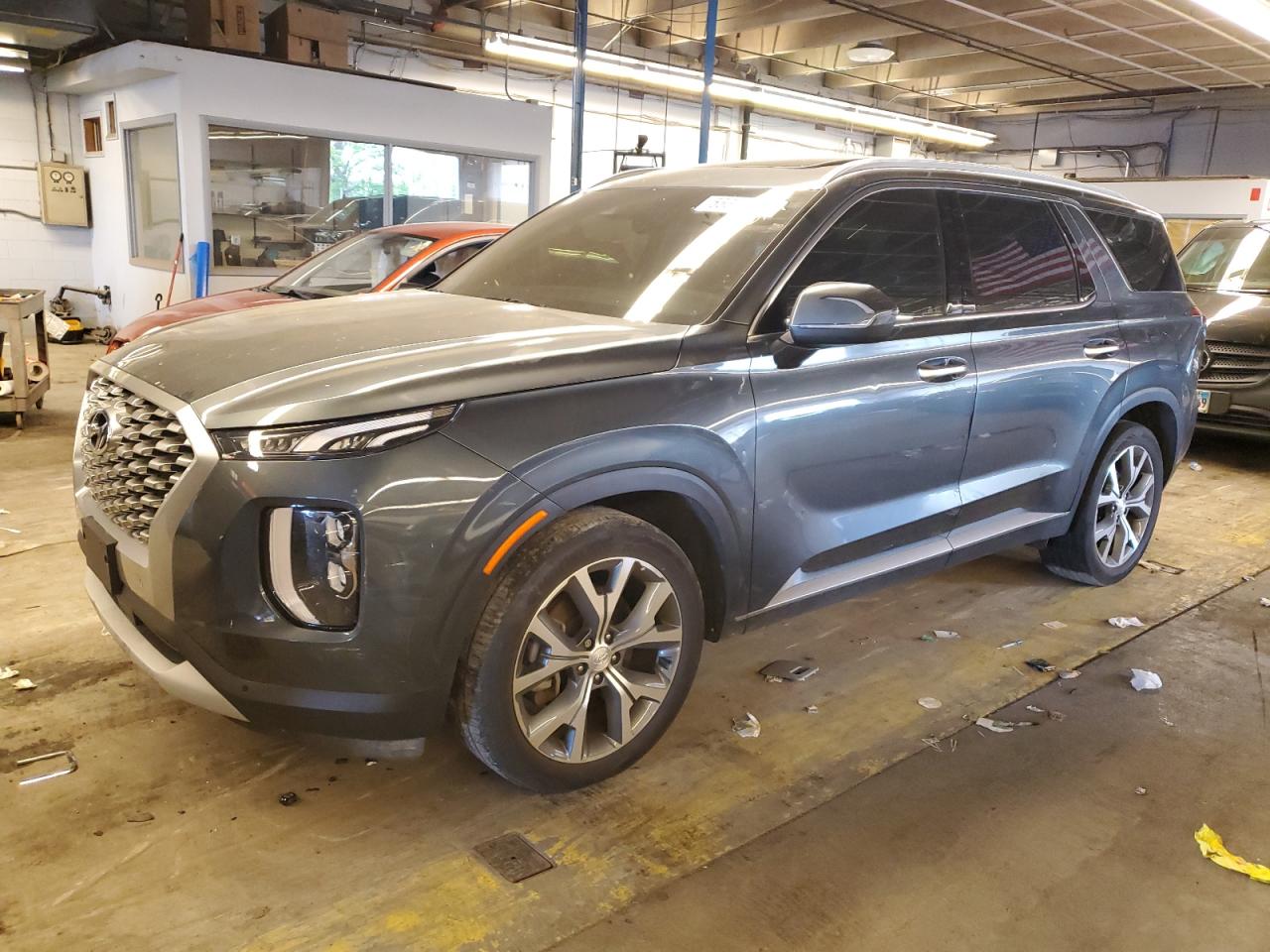 2021 Hyundai Palisade Sel VIN: KM8R3DHEXMU215322 Lot: 55699484