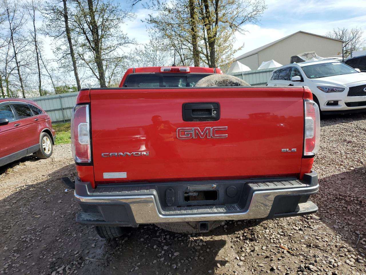 2016 GMC Canyon Sle VIN: 1GTH6CE36G1274779 Lot: 52826834