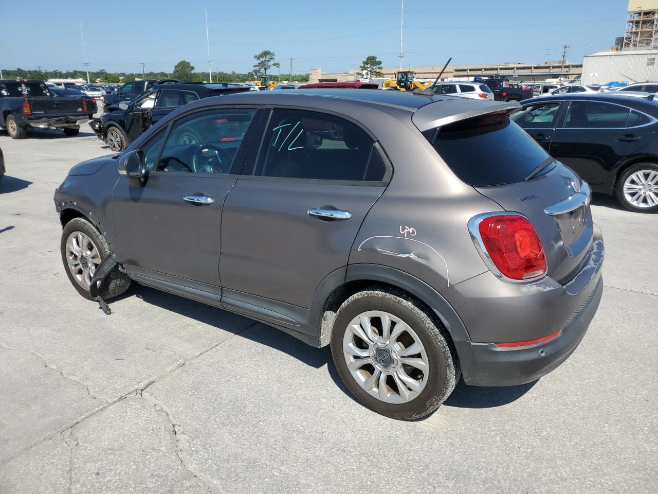 2016 Fiat 500X Easy VIN: ZFBCFXBT7GP374282 Lot: 78395024