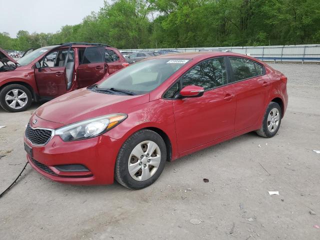  KIA FORTE 2015 Czerwony