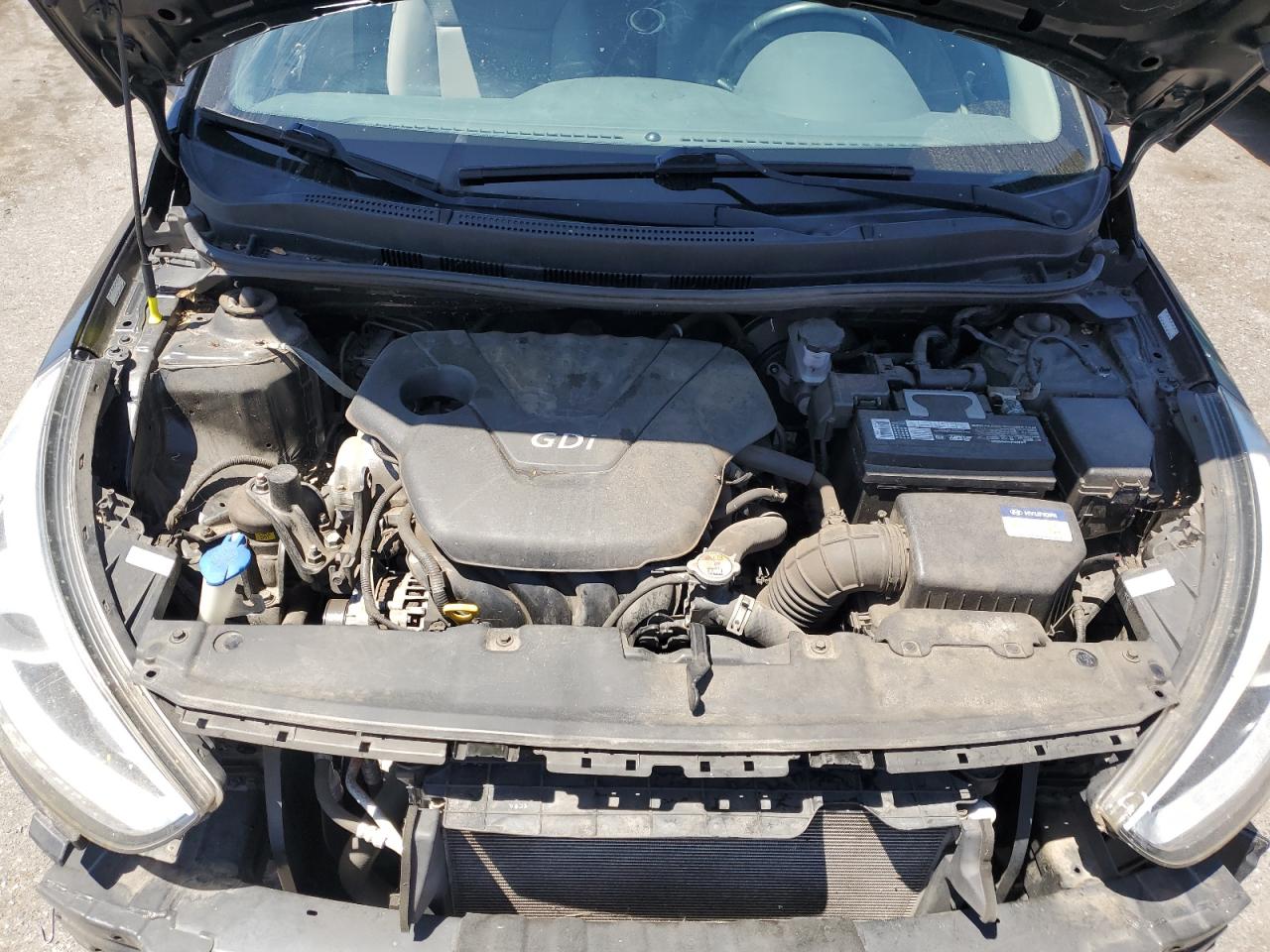 2015 Hyundai Accent Gls VIN: KMHCU5AEXFU227332 Lot: 57334434