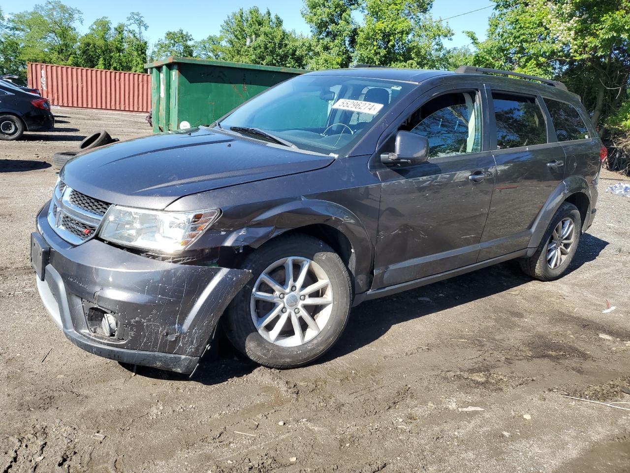 2016 Dodge Journey Sxt VIN: 3C4PDDBG9GT159682 Lot: 55296274