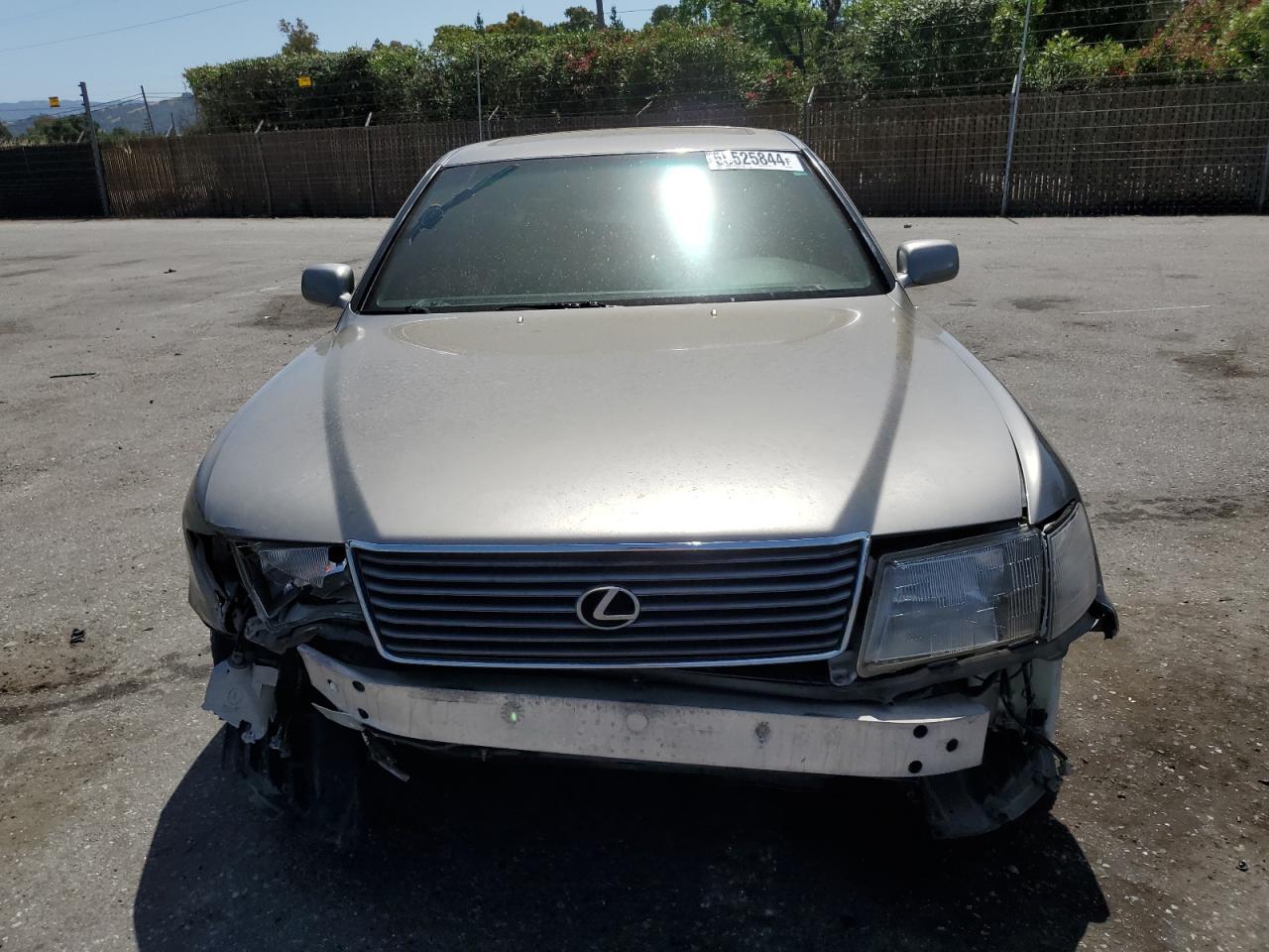 1997 Lexus Ls 400 VIN: JT8BH28F2V0095205 Lot: 55525844