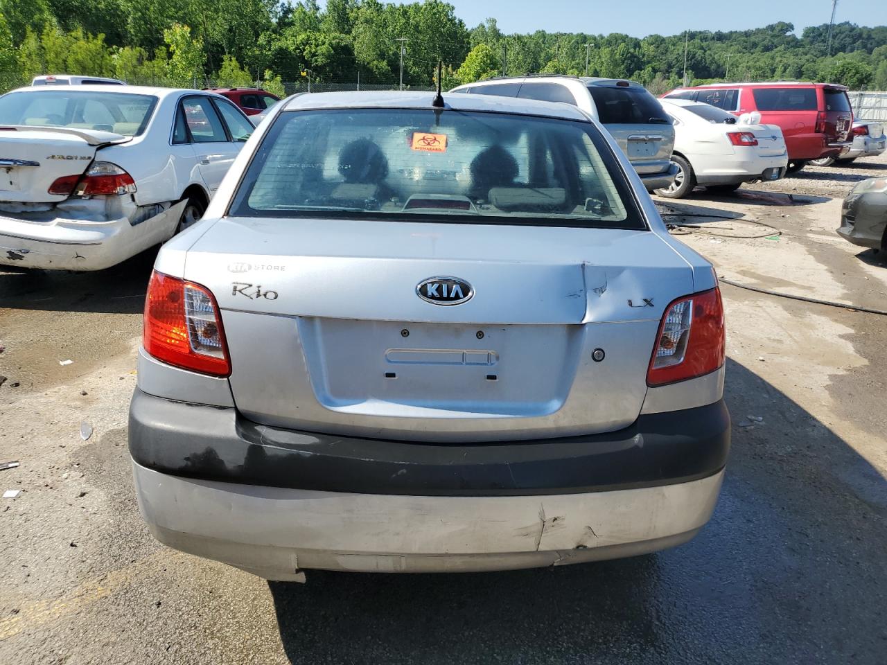 KNADE123586308917 2008 Kia Rio Base