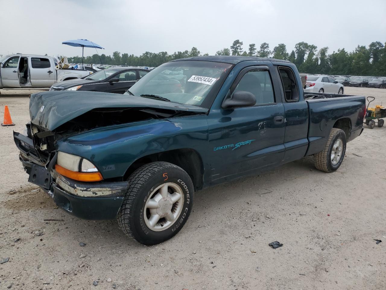 1997 Dodge Dakota na sprzedaż w Houston, TX - Front End