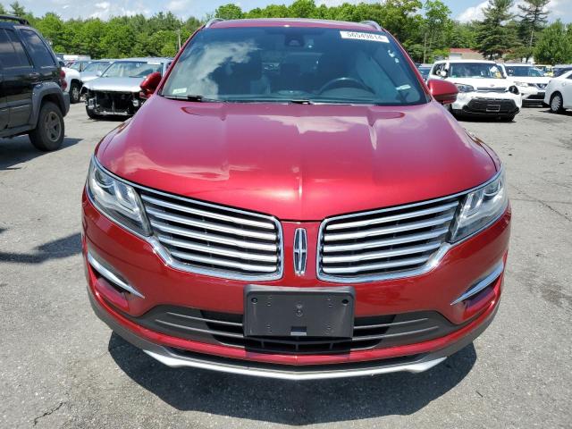  LINCOLN MKZ 2015 Червоний