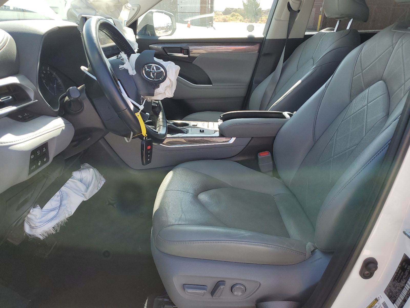 5TDEBRCH2MS034417 2021 Toyota Highlander Hybrid Platinum