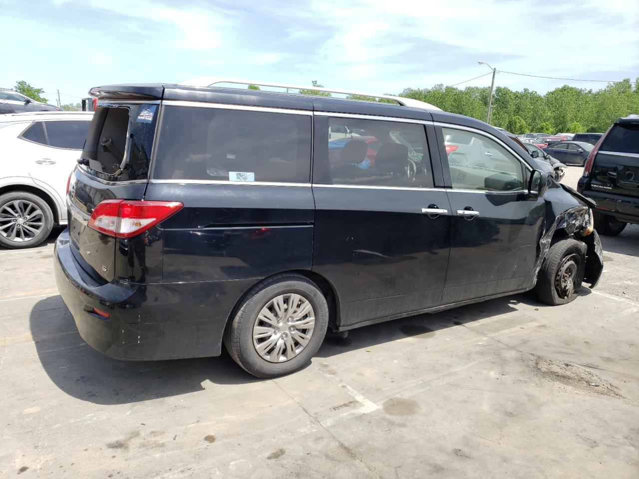 2012 Nissan Quest S VIN: JN8AE2KP5C9037447 Lot: 53248564