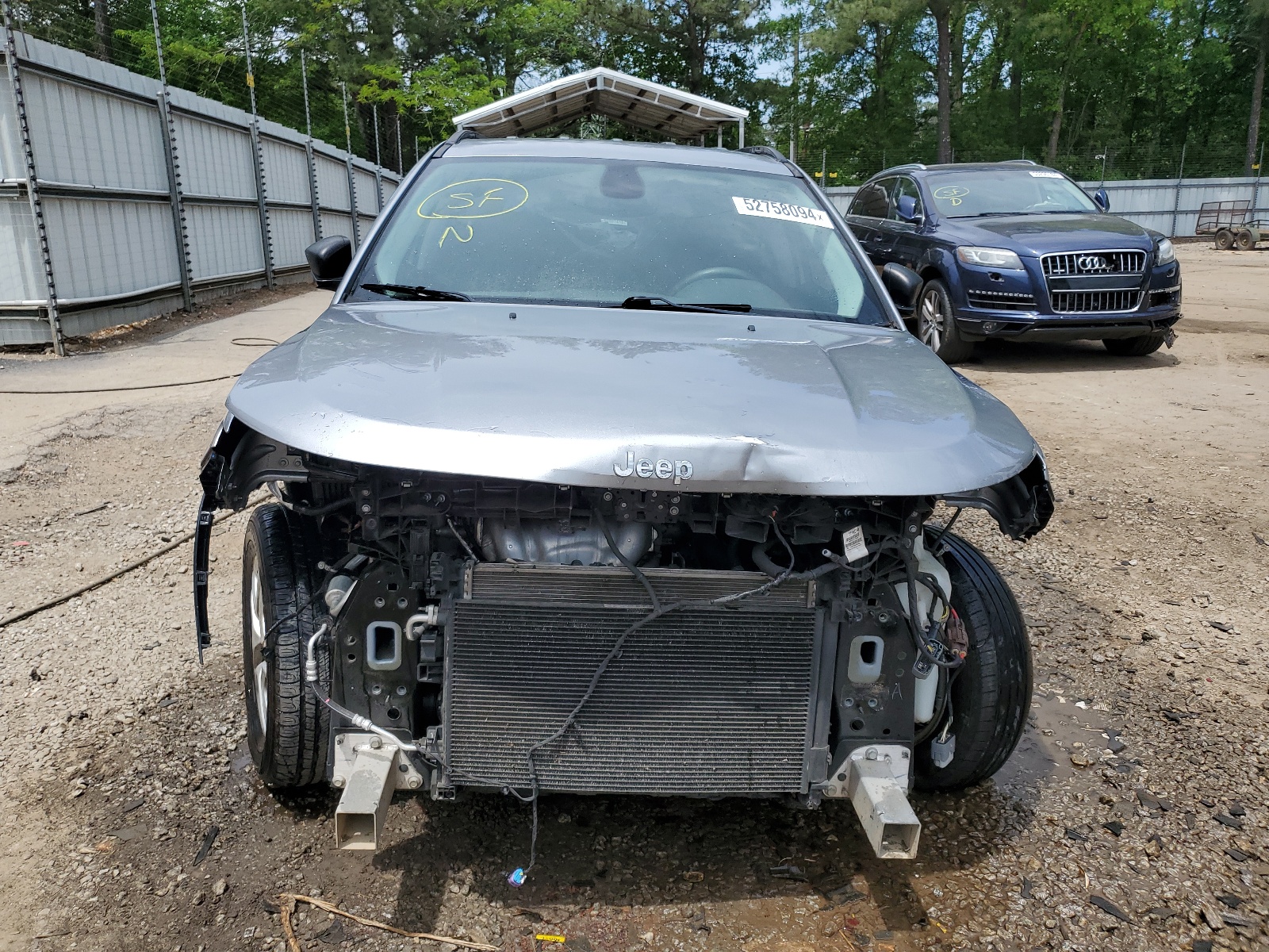 2018 Jeep Compass Sport vin: 3C4NJCAB1JT215041