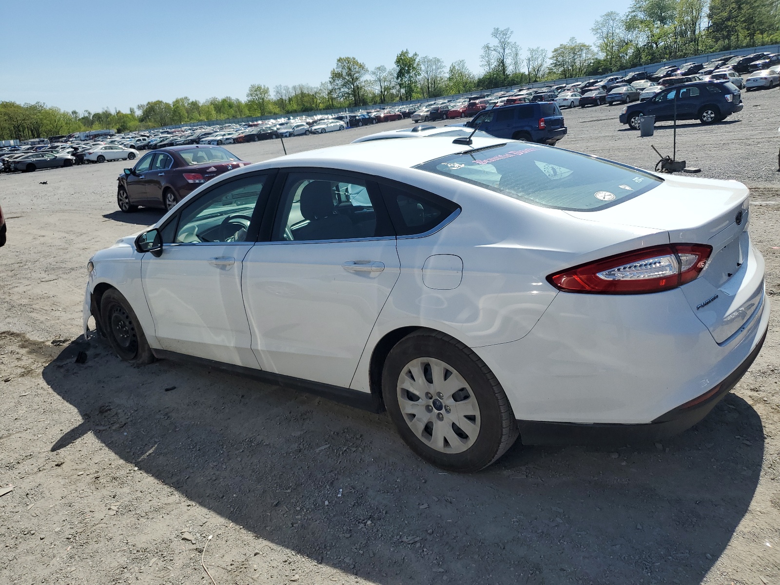 1FA6P0G7XE5377203 2014 Ford Fusion S