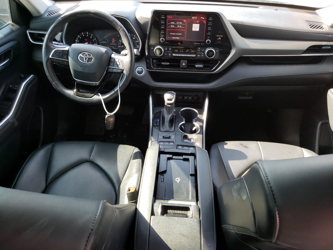 2021 Toyota Highlander Xle VIN: 5TDGZRBH1MS141187 Lot: 55095714