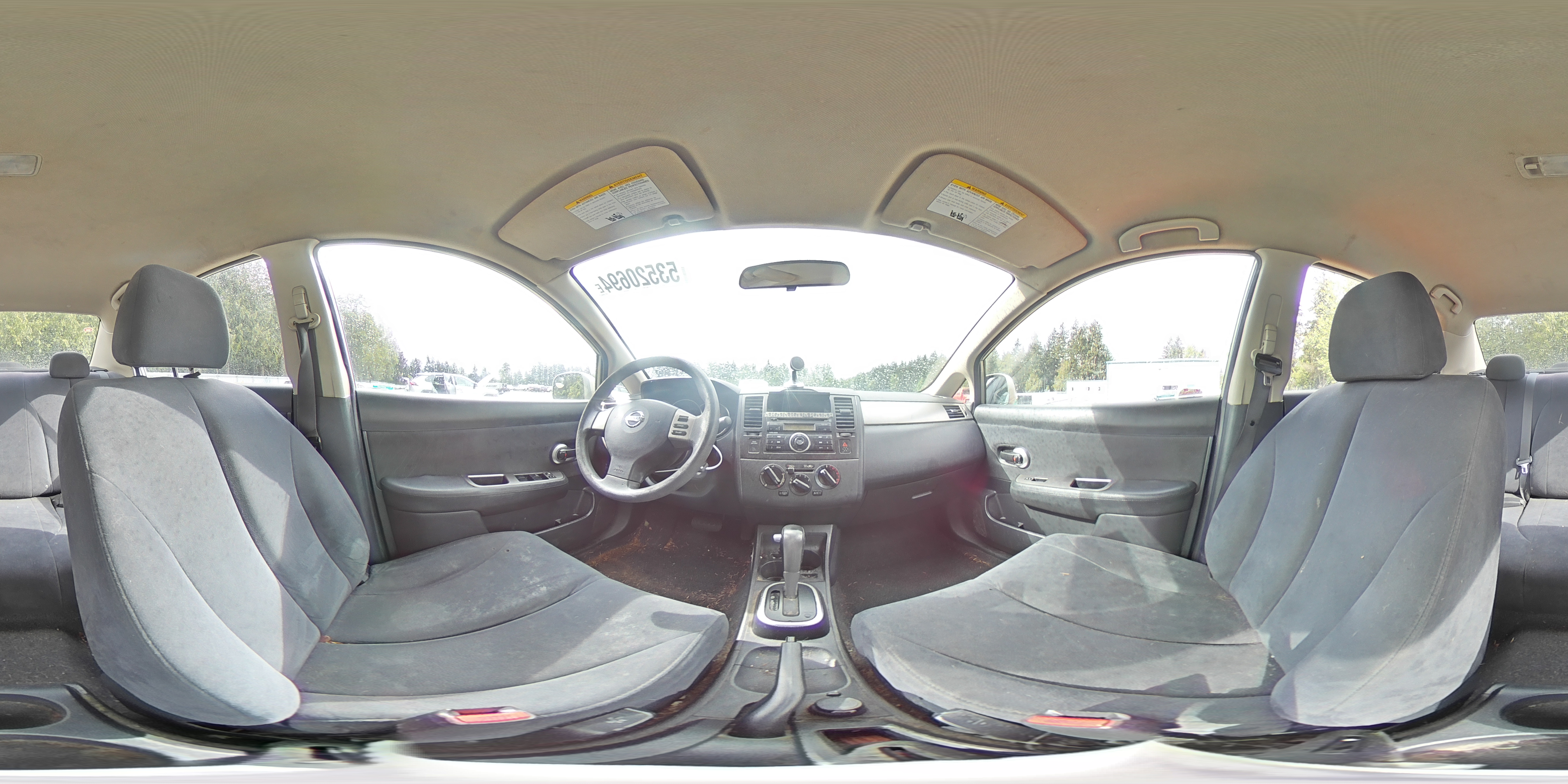 2008 Nissan Versa S VIN: 3N1BC11E78L417777 Lot: 53520694